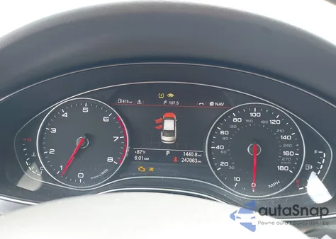 2013 Audi A6 Premium Plus from USA, damaged, VIN WAUDFAFC8DN074618